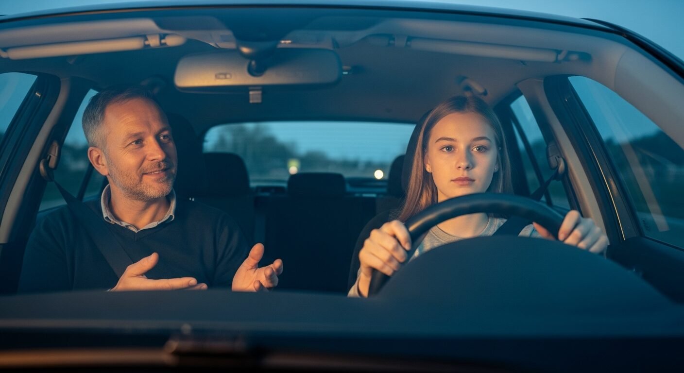 Driving lesson